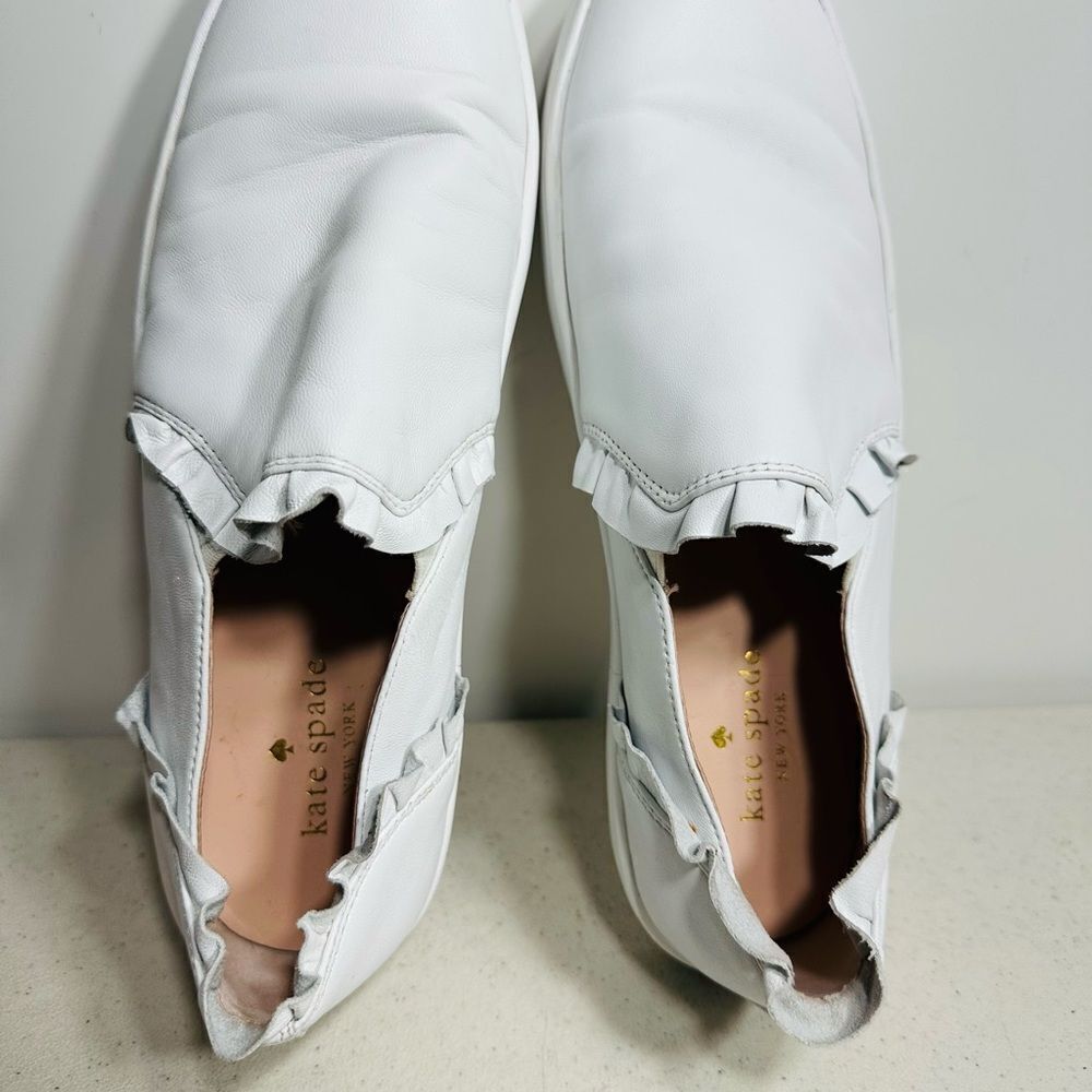 Kate Spade White Madeline Shoes Size 8